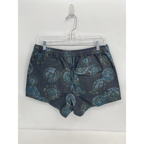 Toad & Co W's Boundless Short True Navy Tie Dye Print Medium - Picture 6 of 10